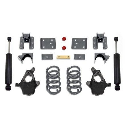 MAXTRAC SUSPENSION 4/6IN LOWERING KIT W-MAXTRAC SHOCKS 2014-16 GM 1500 2/4wd KS331546-6